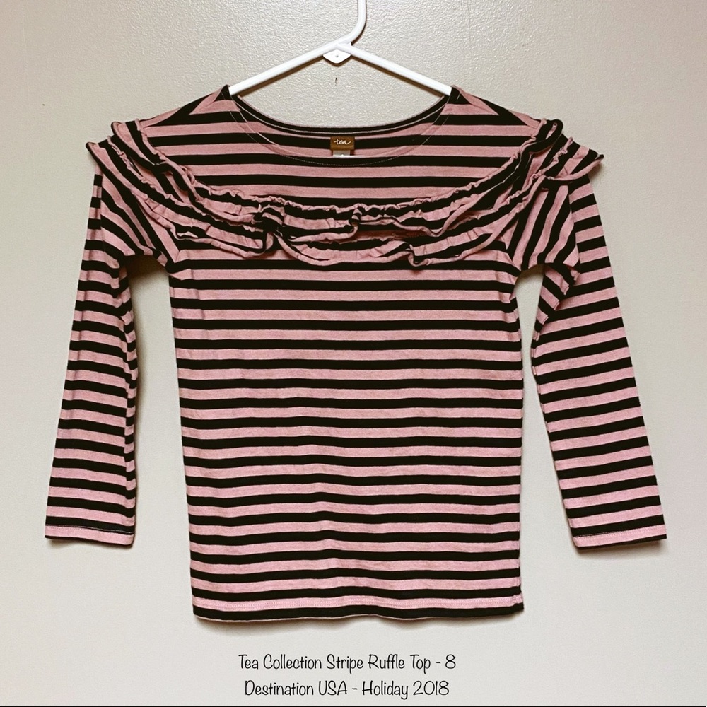 Tea Collection Ruffle Top - 8